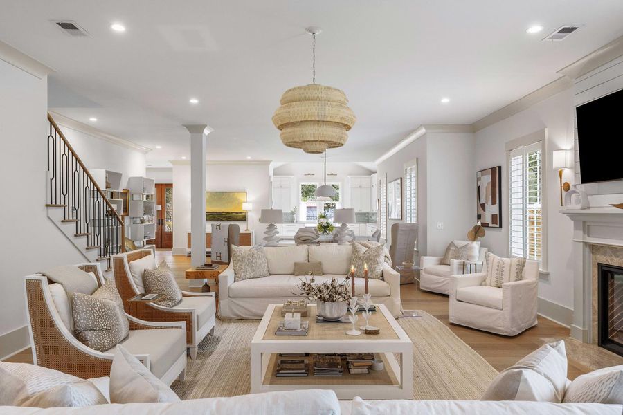 Furnished interior view inside a new home in , Mount Pleasant (Image 46).