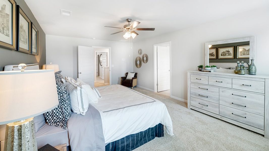 Representative furnished interior of a home built from the Hayden by D.R. Horton in Estates at Deer Hollow, Grovetown (Image 11).