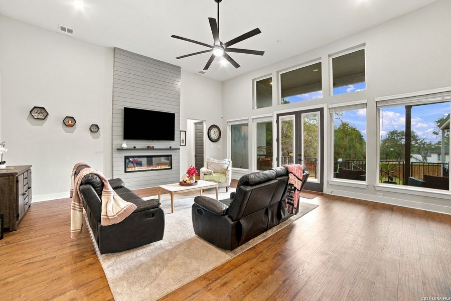 Furnished interior view inside a new home in Heimer Estates at Garden Ridge, San Antonio (Image 17).