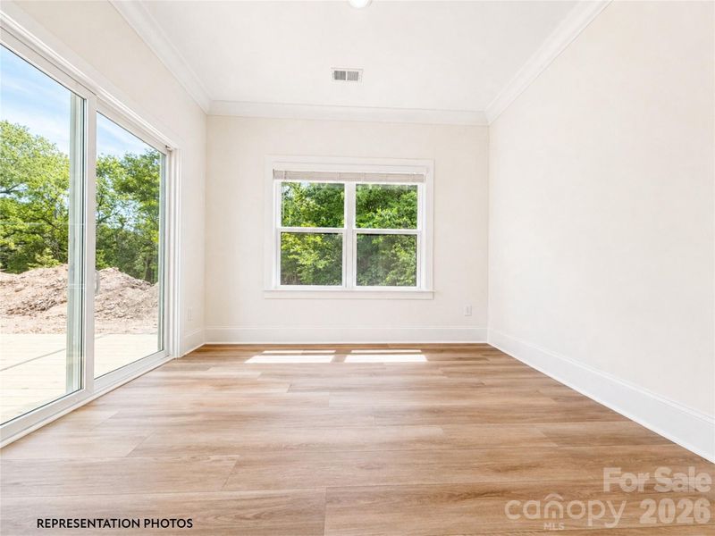 Spacious, unfurnished interior of a new home in , Charlotte (Image 12).