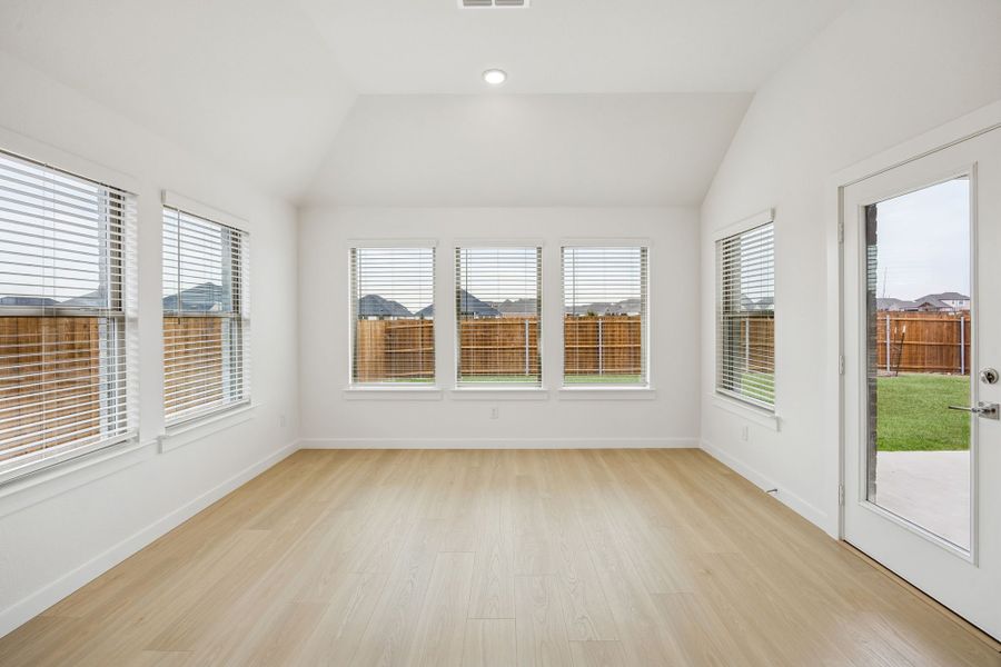 Dining Room in the Gilmour II home plan by Trophy Signature Homes – REPRESENTATIVE PHOTO (sterling)