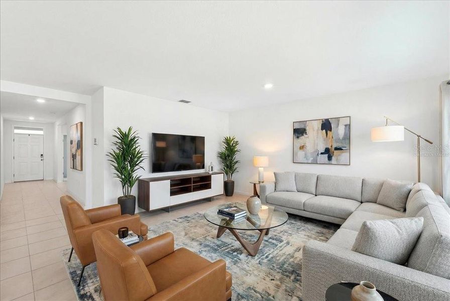 Furnished interior view inside a new home in Eden Hills, Lake Alfred (Image 13). Furnished interior view inside a new home in Eden Hills, Lake Alfred (Image 13).