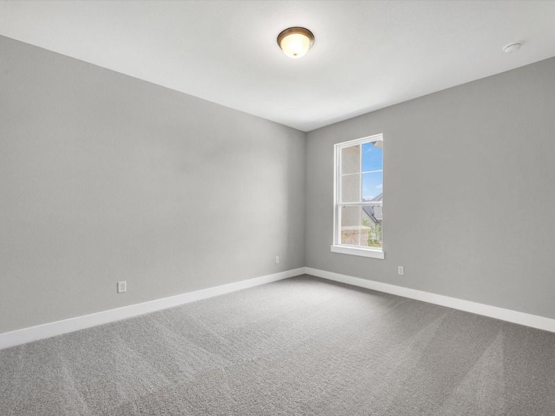 Spacious, unfurnished interior of a new home in Dunham Pointe, Cypress (Image 20). Spacious, unfurnished interior of a new home in Dunham Pointe, Cypress (Image 20).