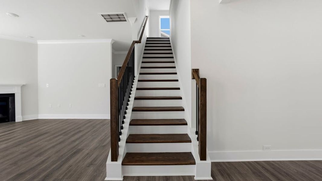 Spacious, unfurnished interior of a new home in Adams Glen, Greenville (Image 34). Spacious, unfurnished interior of a new home in Adams Glen, Greenville (Image 34).