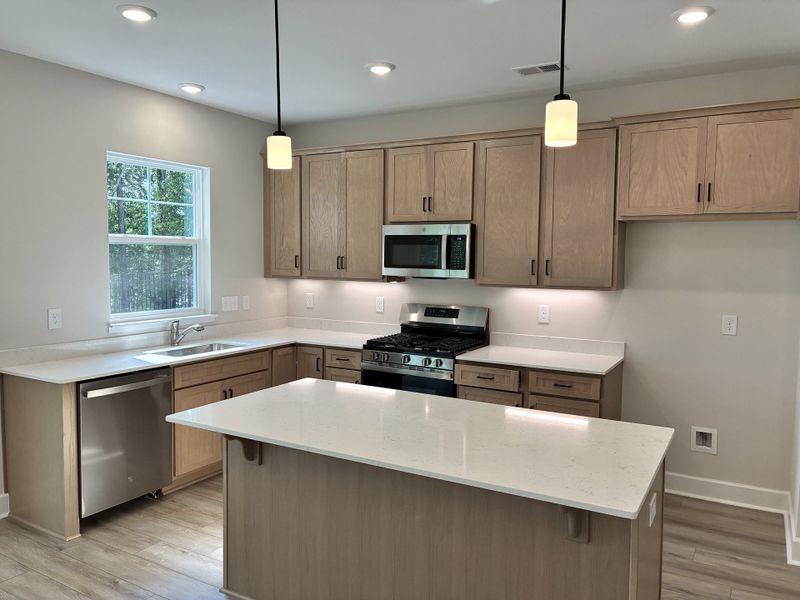Furnished interior view inside a new home in Holly Ridge, Greenville (Image 6). Furnished interior view inside a new home in Holly Ridge, Greenville (Image 6).