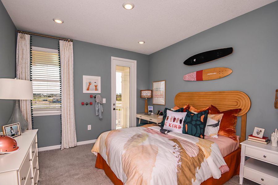 Furnished interior view inside a new home in Harvest at Ovation, Winter Garden (Image 25). Furnished interior view inside a new home in Harvest at Ovation, Winter Garden (Image 25).