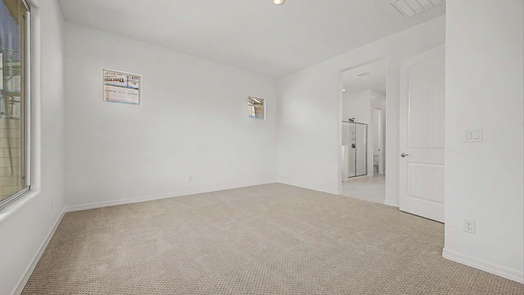 Furnished interior view inside a new home in Arroyo Seco - Hacienda, Buckeye (Image 13).
