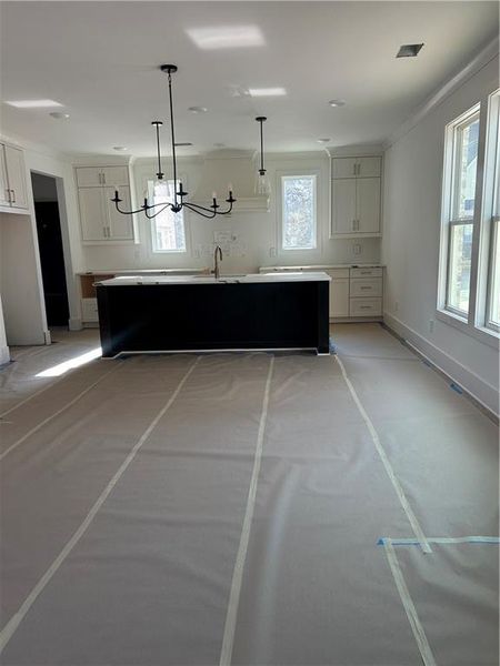 In-progress construction of a new home in , Roswell, GA (Image 18).