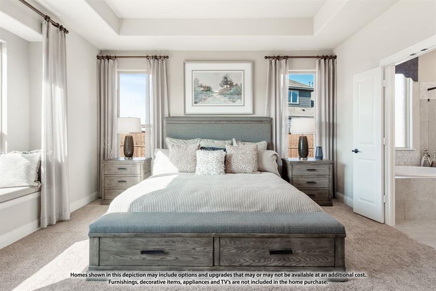 Furnished interior view inside a new home in Liberty, Melissa (Image 5). Furnished interior view inside a new home in Liberty, Melissa (Image 5).