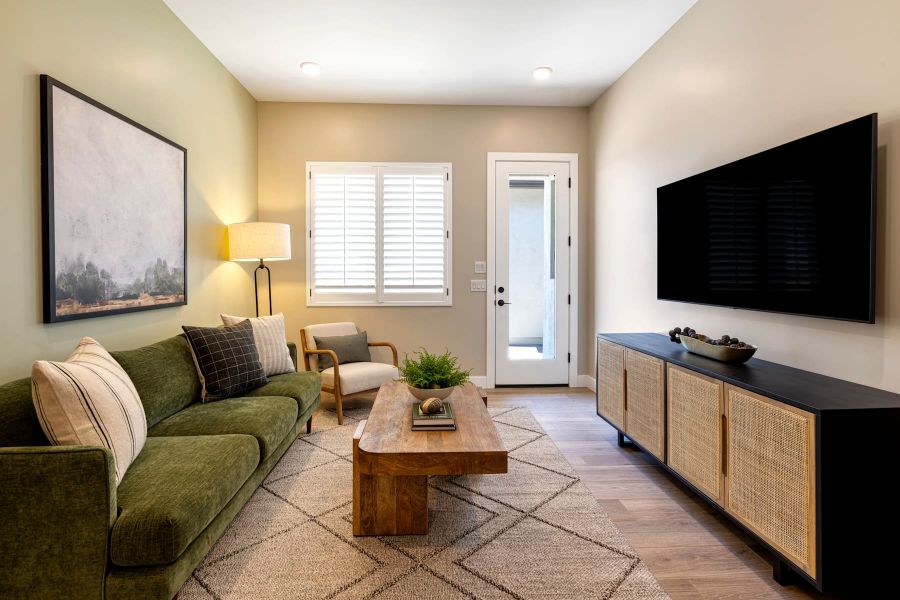 Representative furnished interior of a home built from the Pecan Plan 60-4 by Tri Pointe Homes in Blossom Rock, Apache Junction (Image 14).