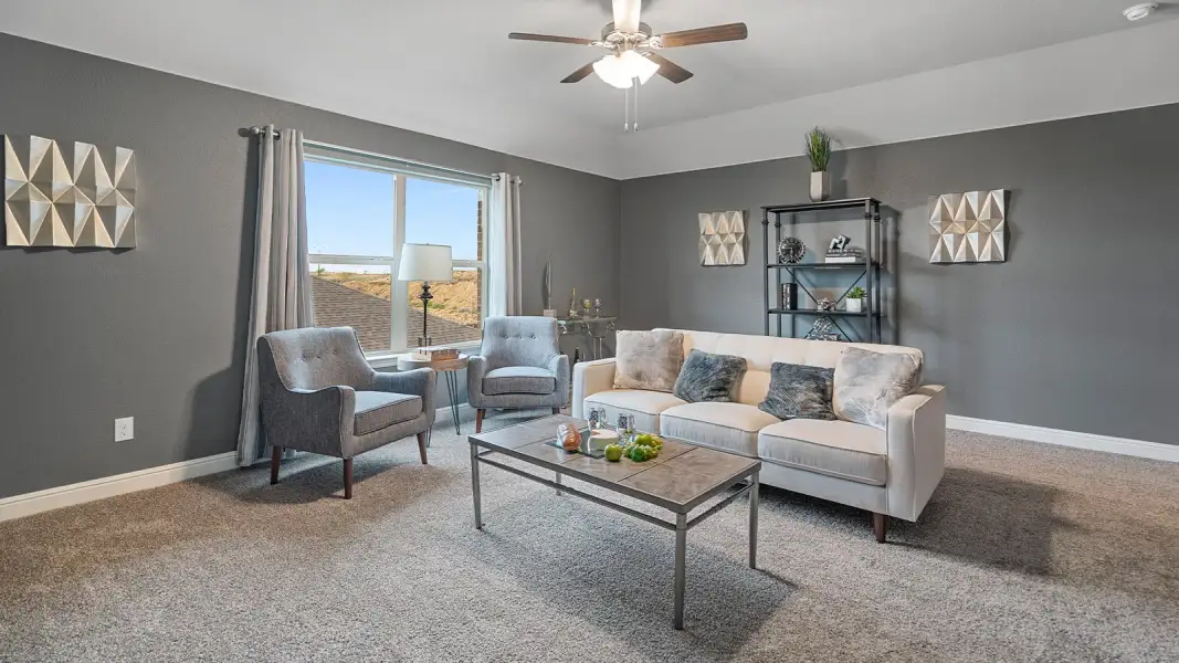 Furnished interior view inside a new home in Northstar West, Fort Worth (Image 34). Furnished interior view inside a new home in Northstar West, Fort Worth (Image 34).