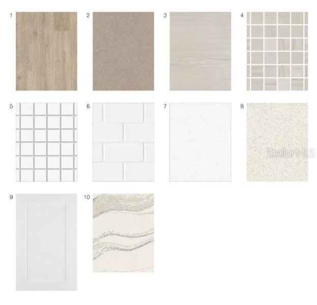 Sample of building materials used in homes in Skye Ranch Community Group Page, Sarasota (Image 10). Sample of building materials used in homes in Skye Ranch Community Group Page, Sarasota (Image 10).