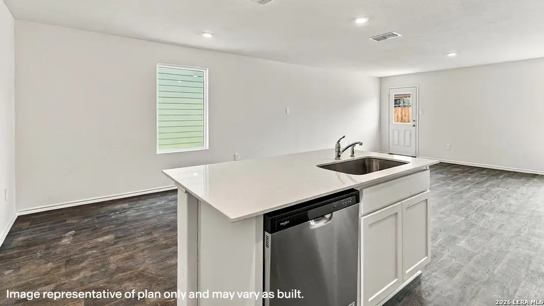 Furnished interior view inside a new home in Seneca Trails, San Antonio (Image 2).