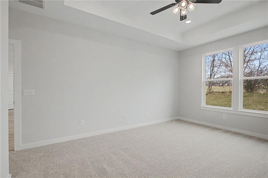 Spacious, unfurnished interior of a new home in The Park at Brighton, Locust Grove (Image 30).