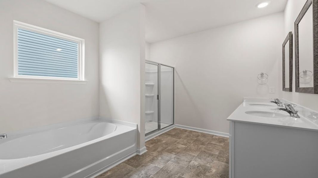 Furnished interior view inside a new home in Woodglen, Piedmont (Image 11).