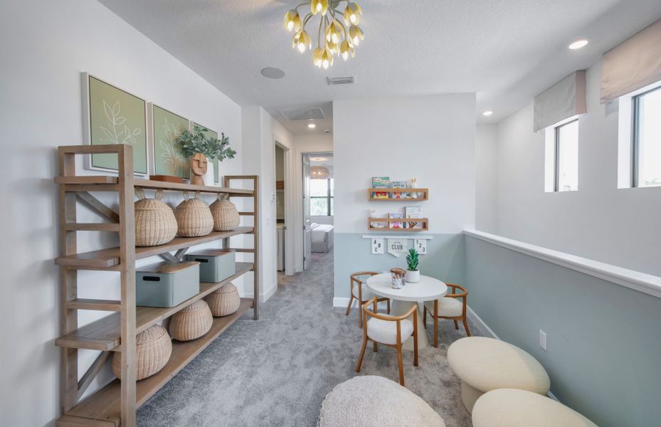 Representative furnished interior of a home built from the Nautical by Pulte Homes in Vida's Way, Wesley Chapel (Image 7).