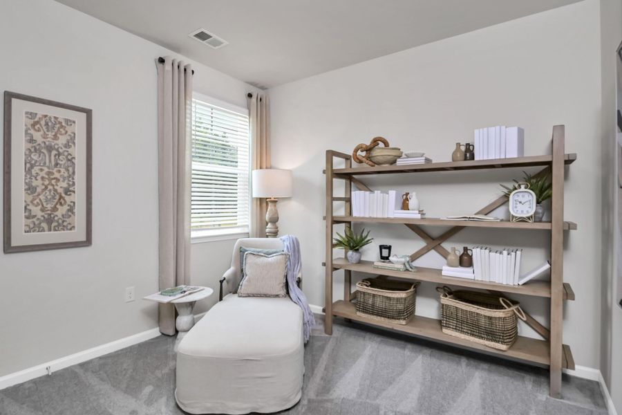 Furnished interior view inside a new home in Mulberry Landing, Orangeburg (Image 5). Furnished interior view inside a new home in Mulberry Landing, Orangeburg (Image 5).