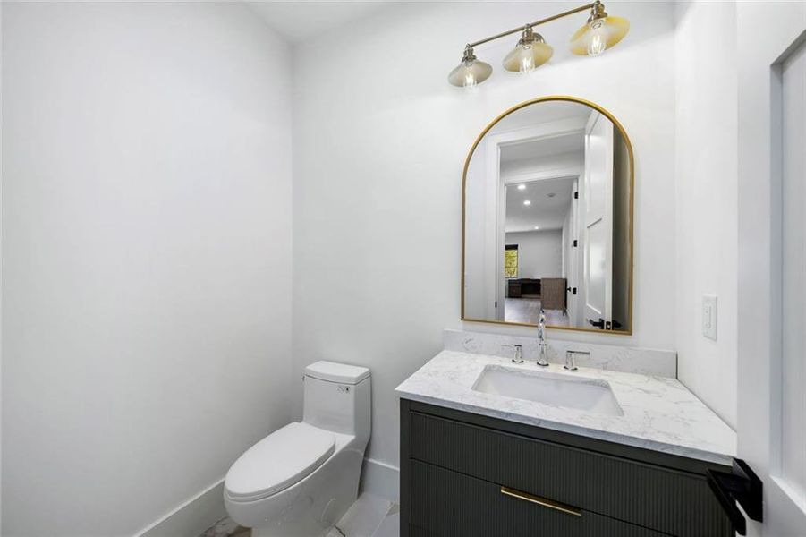 Furnished interior view inside a new home in , Alpharetta (Image 57).