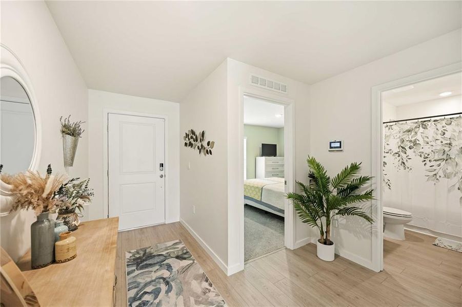 Furnished interior view inside a new home in Central Parc, North Port (Image 9).