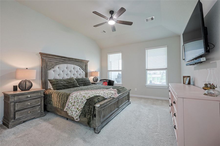 Furnished interior view inside a new home in Telge Ranch, Cypress (Image 14).