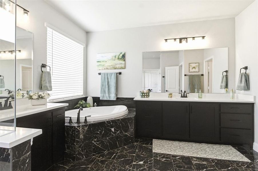 Furnished interior view inside a new home in , Midlothian (Image 14).