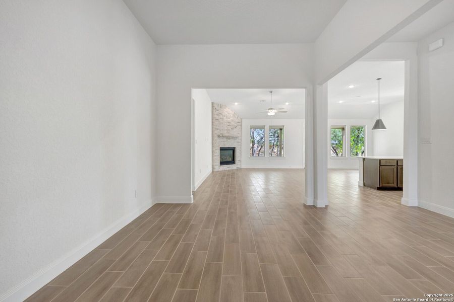 Spacious, unfurnished interior of a new home in Everly Estates, San Antonio (Image 18). Spacious, unfurnished interior of a new home in Everly Estates, San Antonio (Image 18).