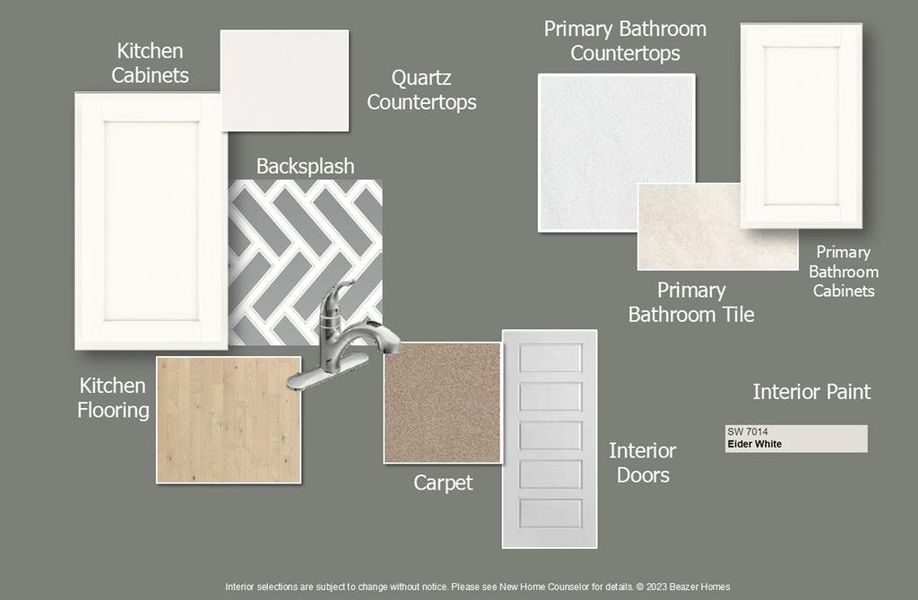 Beazer Homes Enclave at Legacy Hills Avalon Design Image