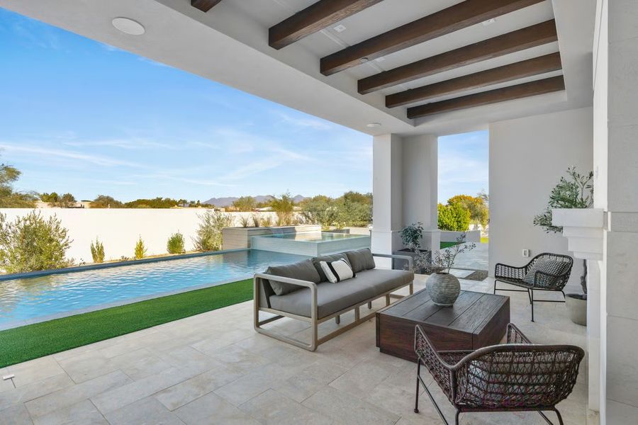 Representative exterior details of a home built from the Hummingbird by BedBrock Developers in Bird Street Estates, Paradise Valley (Image 8). Representative exterior details of a home built from the Hummingbird by BedBrock Developers in Bird Street Estates, Paradise Valley (Image 8).