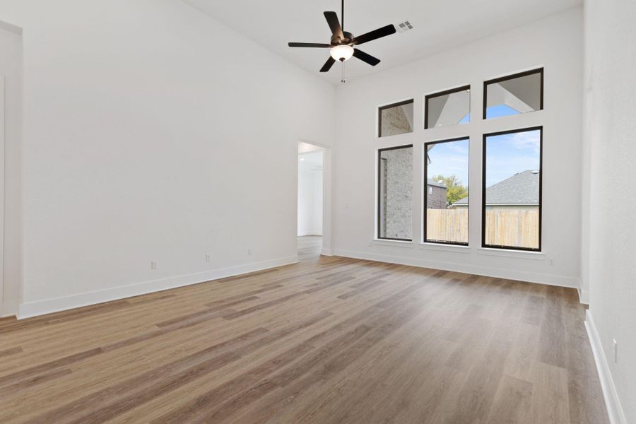 Family Room with soaring ceiling Family Room with soaring ceiling
