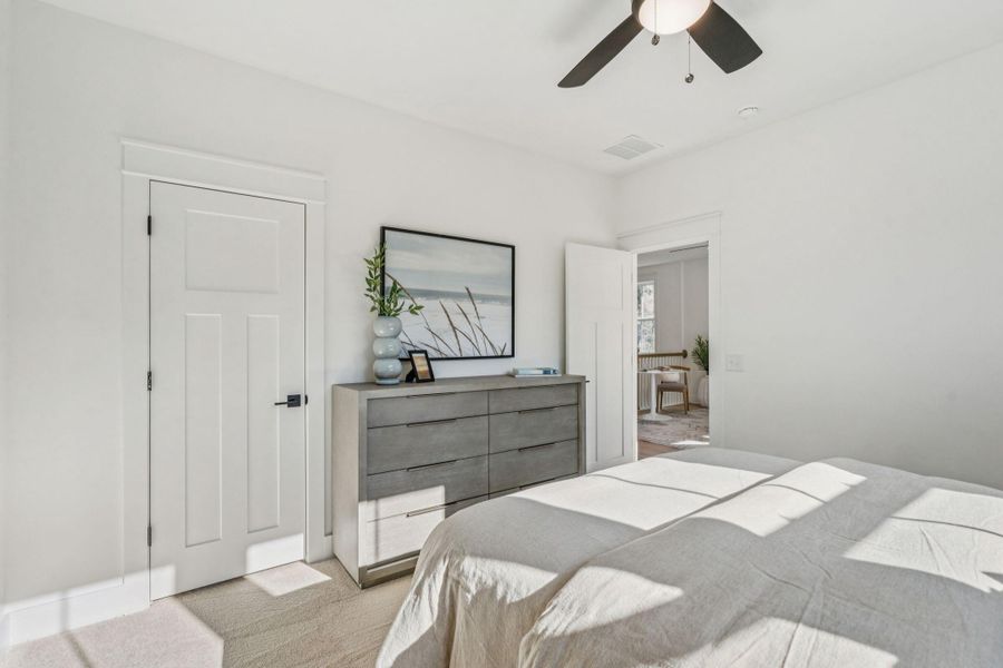 Furnished interior view inside a new home in Waterloo Estates, Johns Island (Image 62).