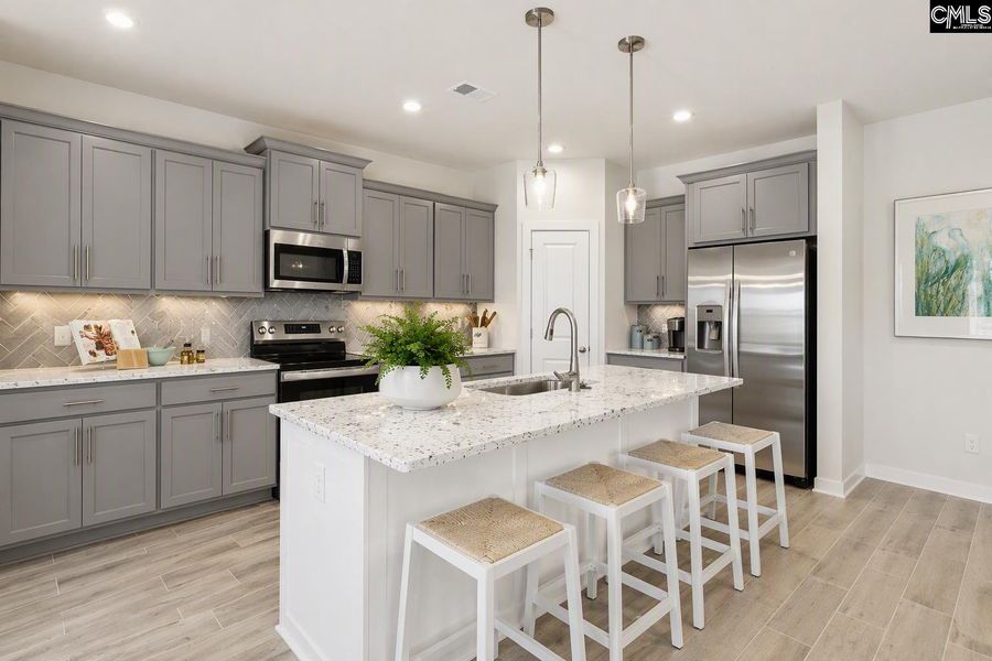 Furnished interior view inside a new home in Boykin Hills, Chapin (Image 7).