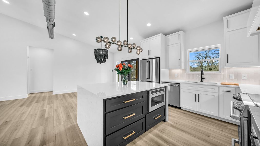 Representative furnished interior of a home built from the Zephyer 2 by Zeal Home Builders in Parallel Pastures, Poolville (Image 10).