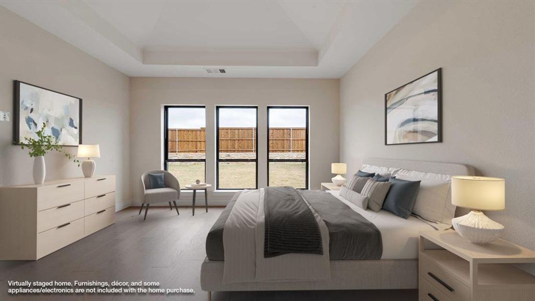 Furnished interior view inside a new home in Terraces, Rockwall (Image 9).