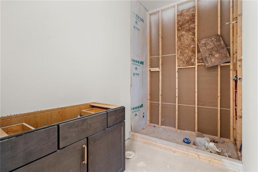 In-progress construction of a new home in , Canton, GA (Image 24).