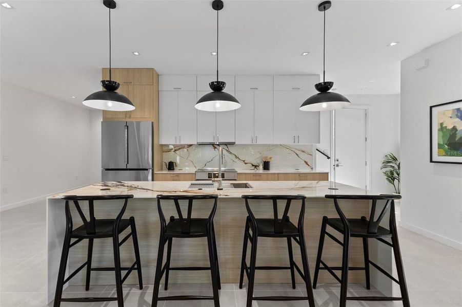 Furnished interior view inside a new home in , St. Petersburg (Image 13).