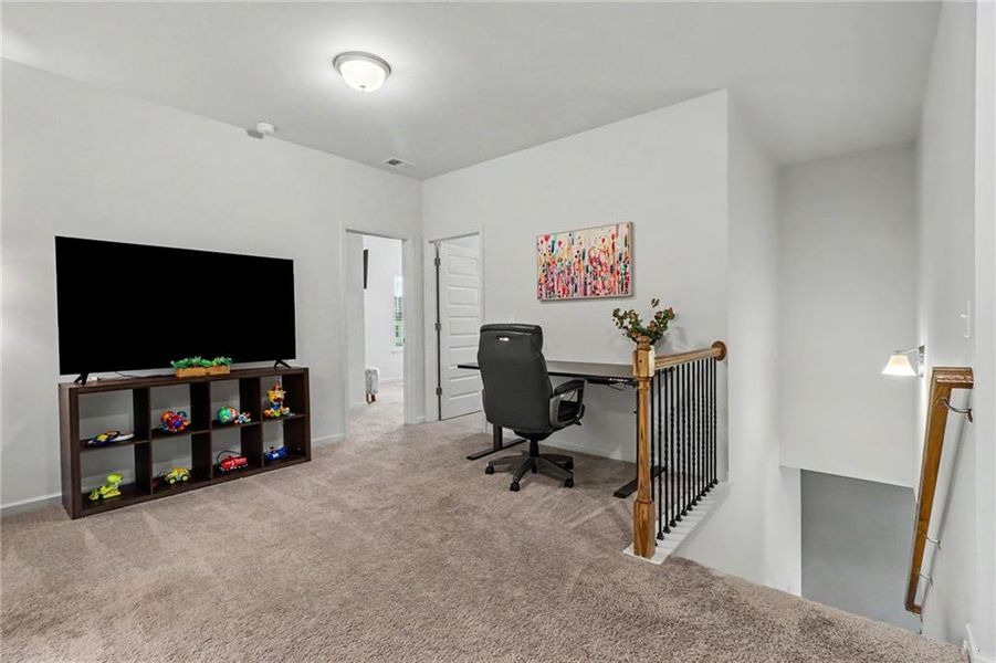 Furnished interior view inside a new home in , Cartersville (Image 27).