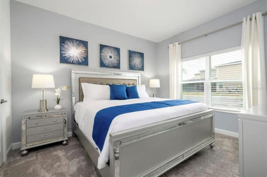 Furnished interior view inside a new home in , Kissimmee (Image 8). Furnished interior view inside a new home in , Kissimmee (Image 8).