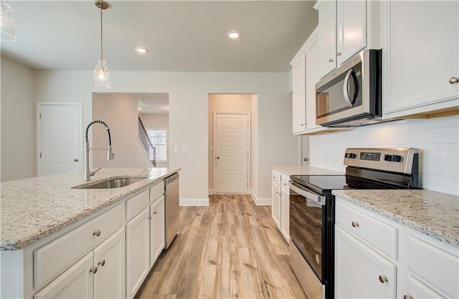 Furnished interior view inside a new home in Kentmere, Auburn (Image 8).