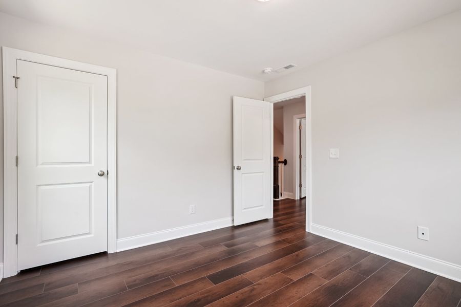 Representative unfurnished interior of a home built from the Badin by Caruso Homes in Blue Run, Raleigh (Image 60). Representative unfurnished interior of a home built from the Badin by Caruso Homes in Blue Run, Raleigh (Image 60).
