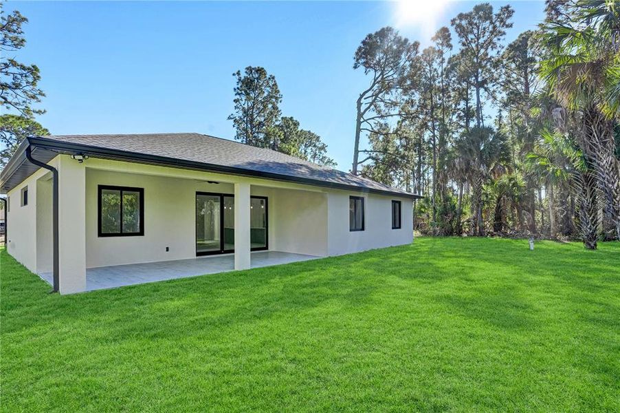 Exterior details and patio area of a home in , North Port (Image 31). Exterior details and patio area of a home in , North Port (Image 31).