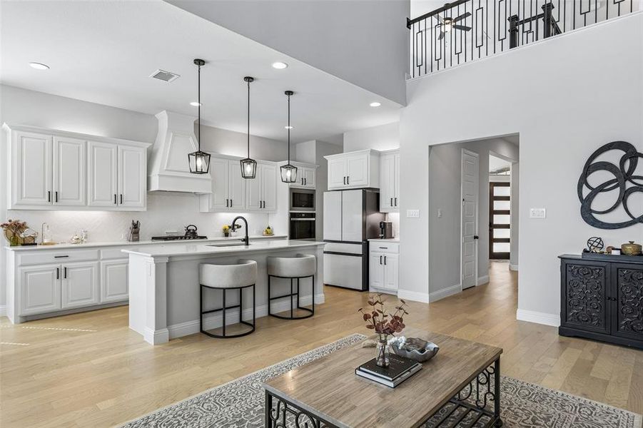 Furnished interior view inside a new home in , Anna (Image 13).