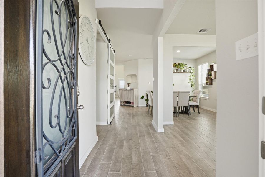 Furnished interior view inside a new home in Sheldon Ridge, Houston (Image 5).