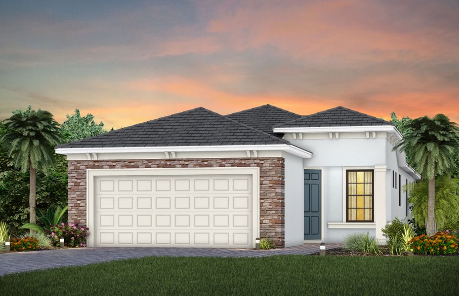 Exterior FM3 with stone