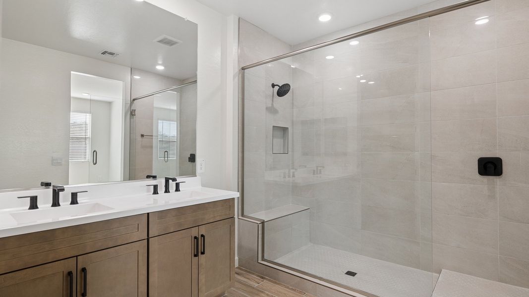 Furnished interior view inside a new home in The Ridge at Stone Butte, Phoenix (Image 9).