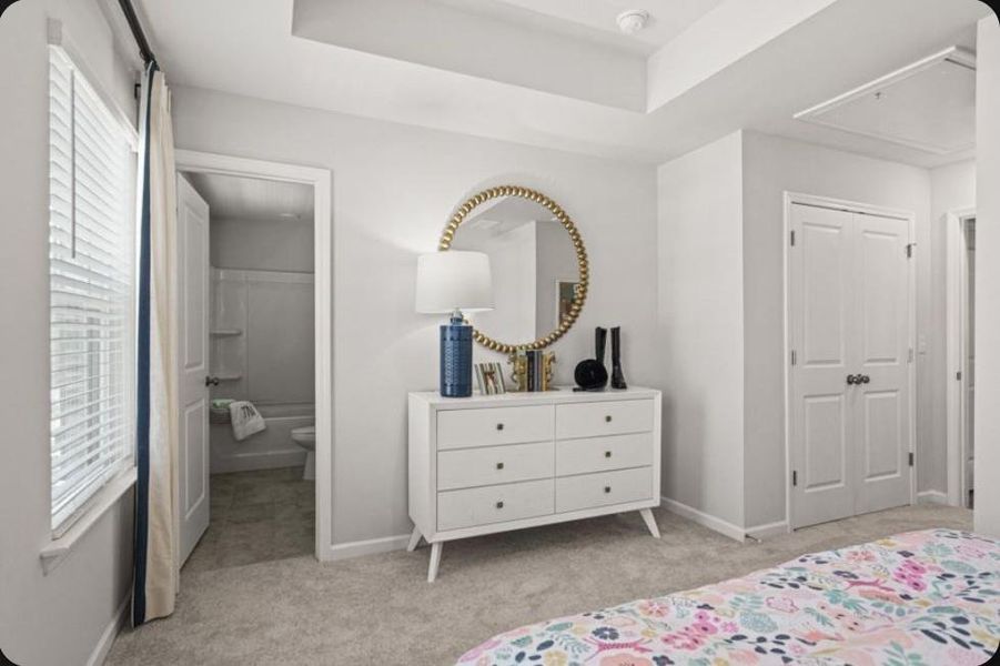 Furnished interior view inside a new home in Rosewood Farm, Lawrenceville (Image 8).
