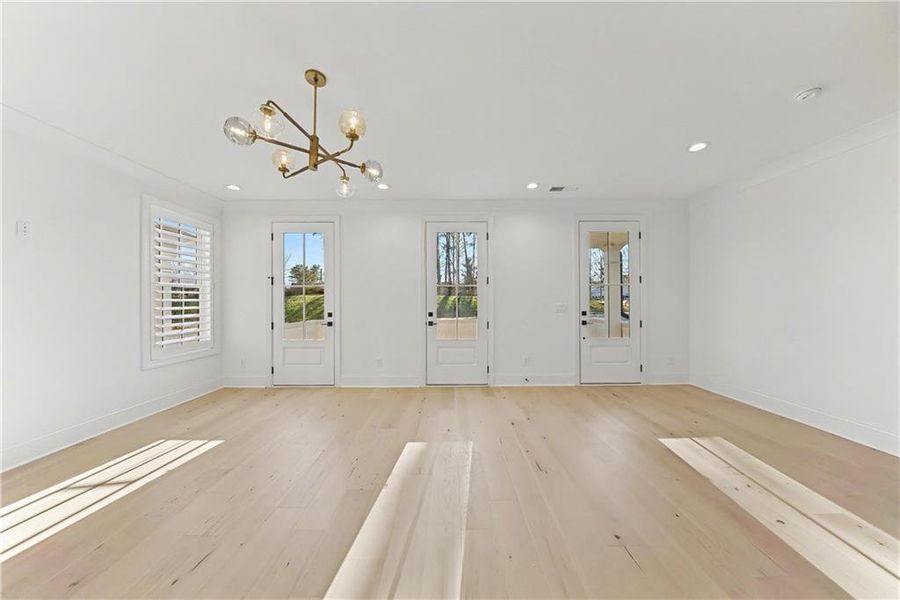 Spacious, unfurnished interior of a new home in Mayfair on Main, Alpharetta (Image 26).