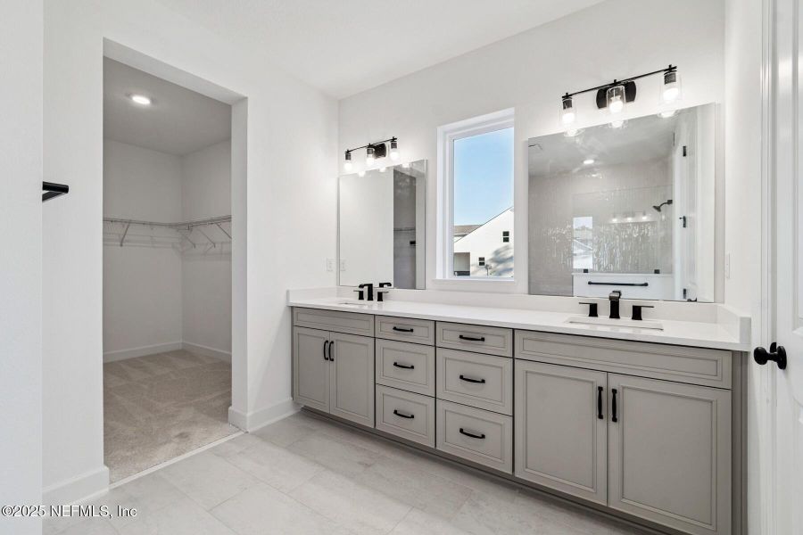 Furnished interior view inside a new home in Evergreen Island at Silverleaf - Classic, St. Augustine (Image 10).