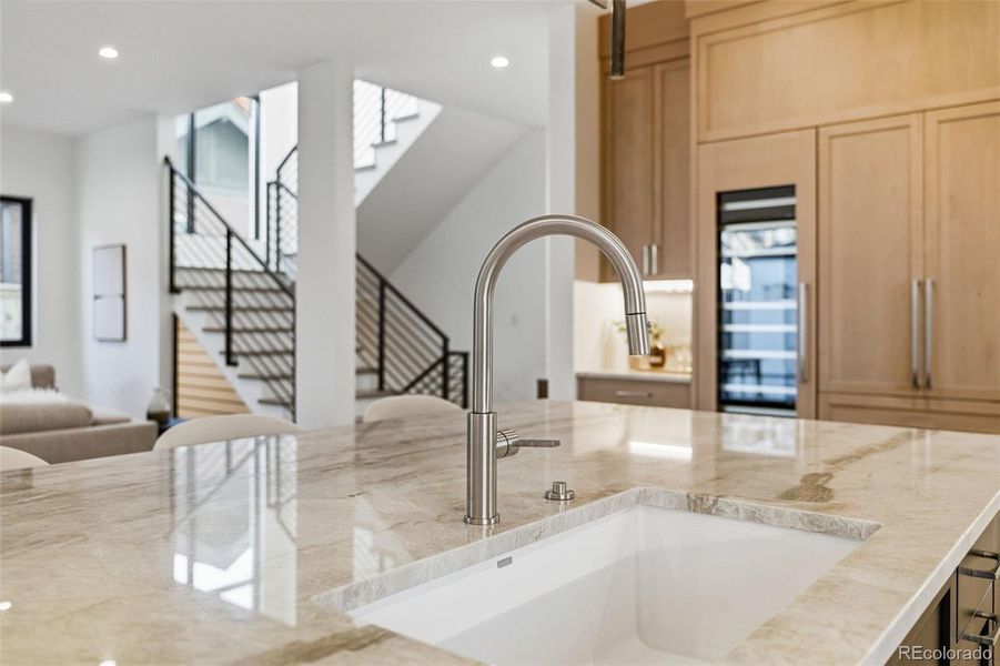 Close-up of interior finishes inside a home in , Denver (Image 23).
