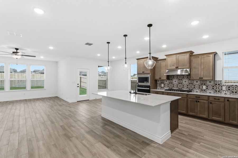 Furnished interior view inside a new home in Davis Ranch, San Antonio (Image 16).