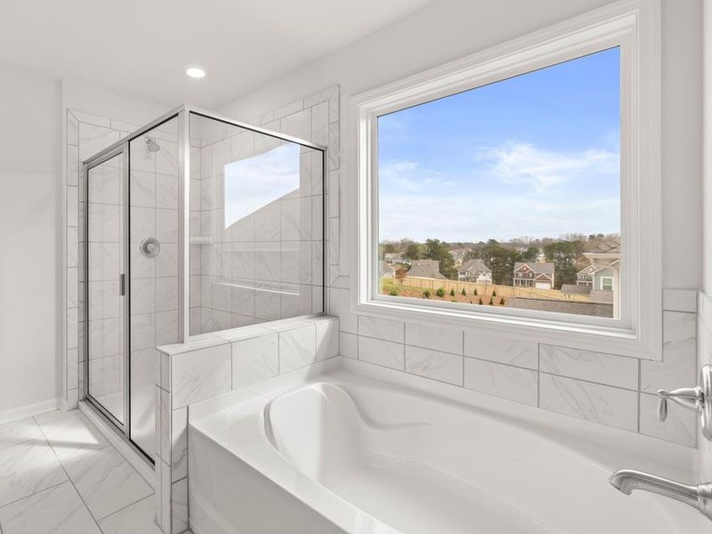 Furnished interior view inside a new home in Haven Abbey, Cumming (Image 9).